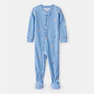 Carter's Toddler Boy Arctic Animal Print Snug Fit Footed Pajamas
